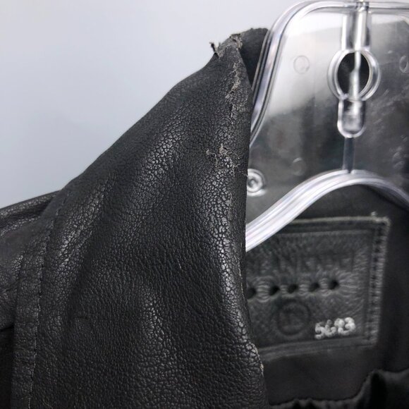 BlankNYC Black Faux Leather Biker Jacket (see pics) - Picture 4 of 8